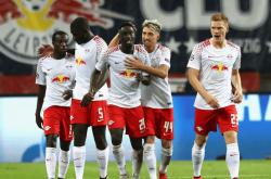 三亿体育体育视频-RB莱比锡压哨得分，球队联赛排名小幅上升