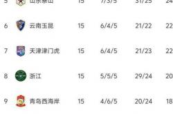 三亿体育体育网站-竞争激烈的中超积分榜，球队实力对比